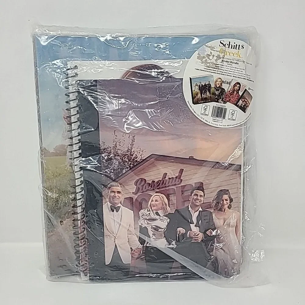 Schitt's Creek Catherine O’Hara Notebook Bundle Binder Folder Stationary New